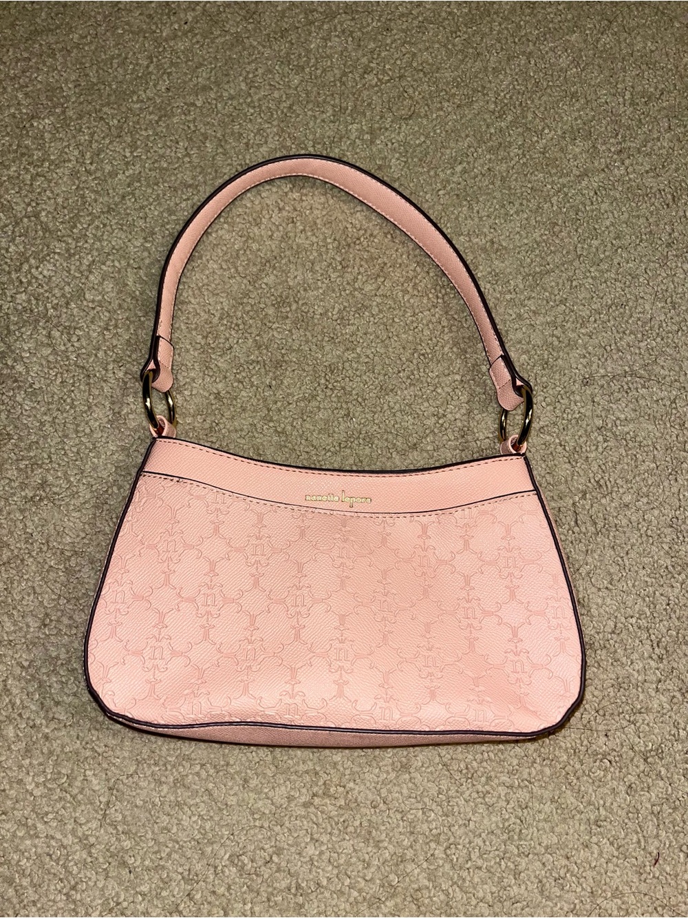 pink handbag